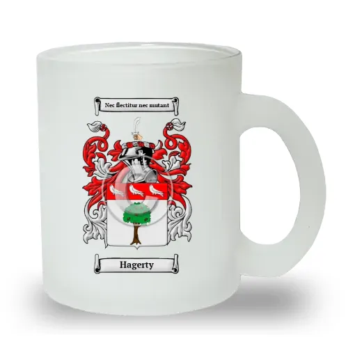 Hagerty Frosted Glass Mug