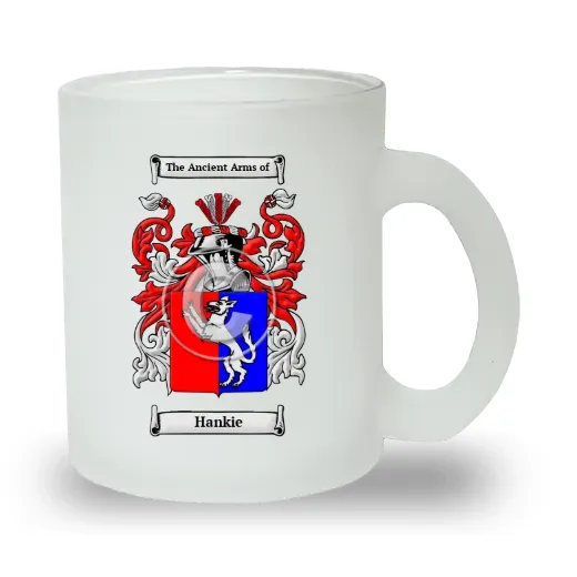 Hankie Frosted Glass Mug