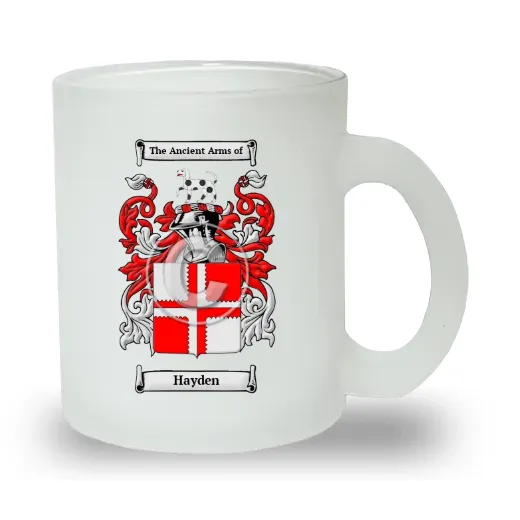 Hayden Frosted Glass Mug