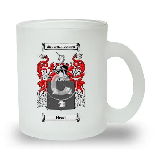 Head Frosted Glass Mug