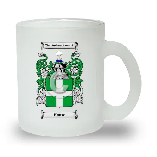 House Frosted Glass Mug