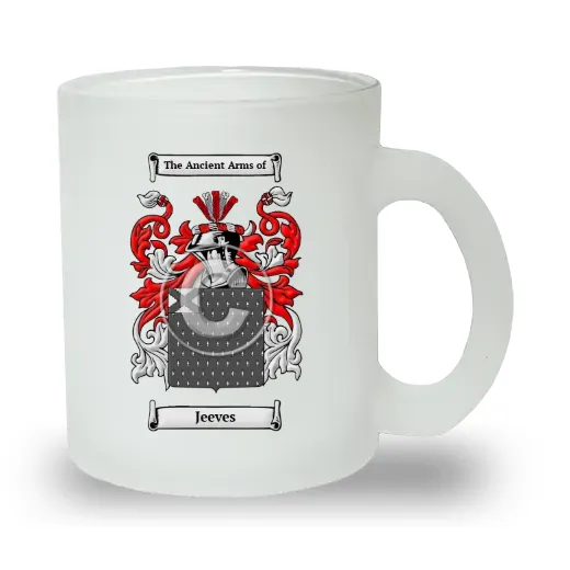 Jeeves Frosted Glass Mug