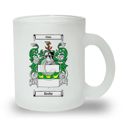 Kerby Frosted Glass Mug