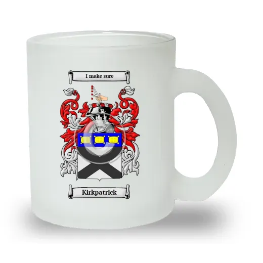 Kirkpatrick Frosted Glass Mug