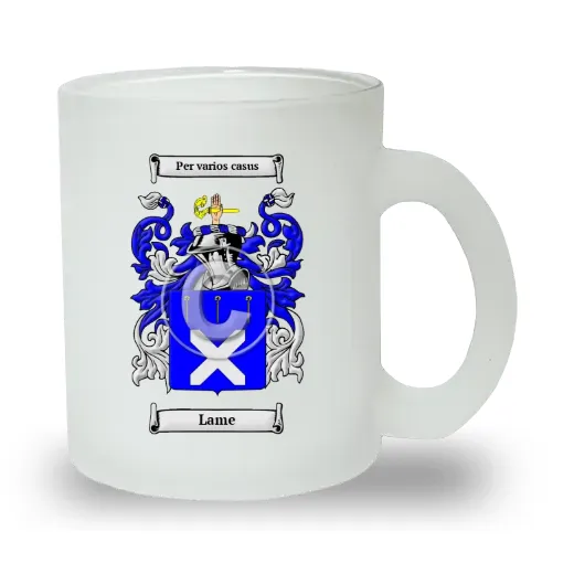 Lame Frosted Glass Mug