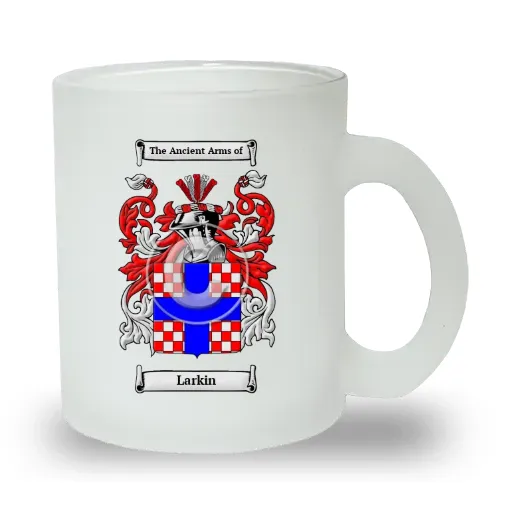 Larkin Frosted Glass Mug