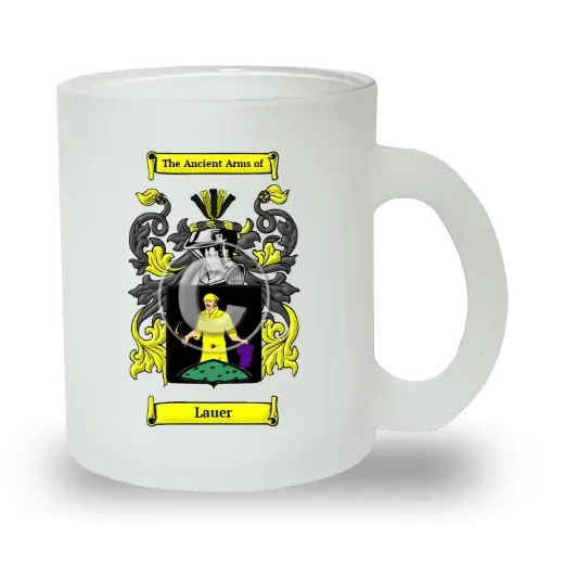 Lauer Frosted Glass Mug