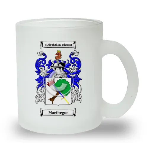 MacGregor Frosted Glass Mug