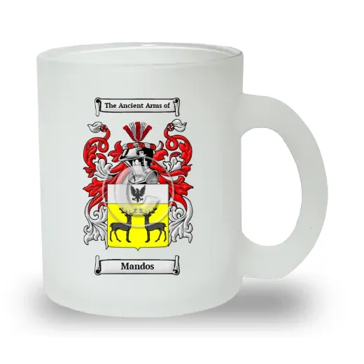 Mandos Frosted Glass Mug