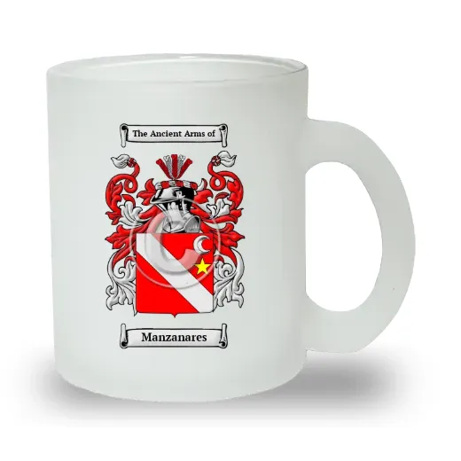Manzanares Frosted Glass Mug