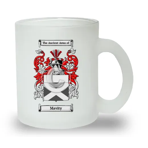Mavity Frosted Glass Mug