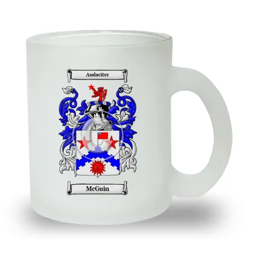 McGuin Frosted Glass Mug