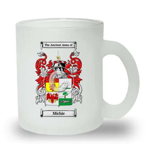 Michie Frosted Glass Mug