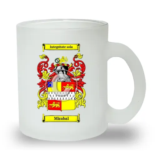Mirabal Frosted Glass Mug