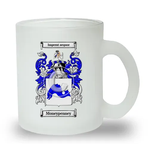 Moneypenney Frosted Glass Mug