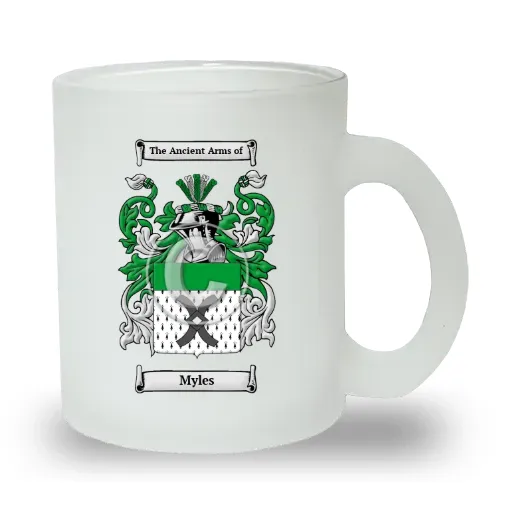 Myles Frosted Glass Mug