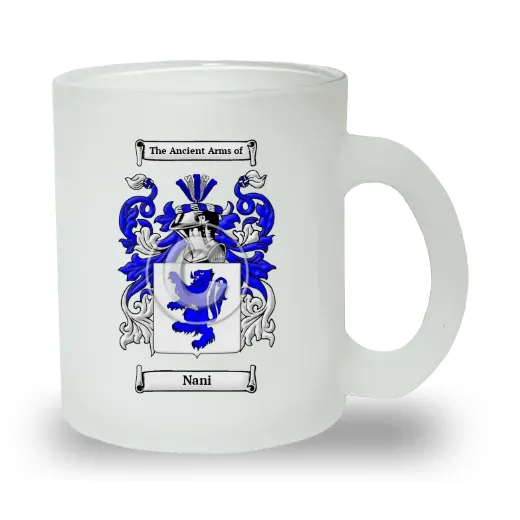 Nani Frosted Glass Mug