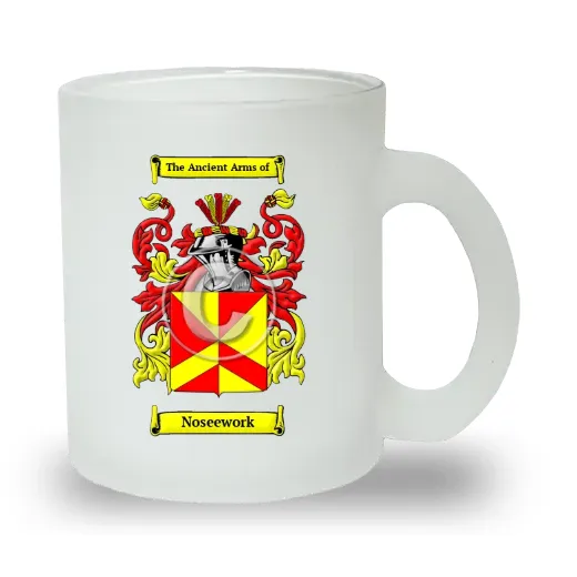 Noseework Frosted Glass Mug