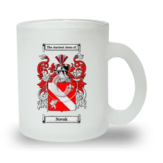 Novak Frosted Glass Mug
