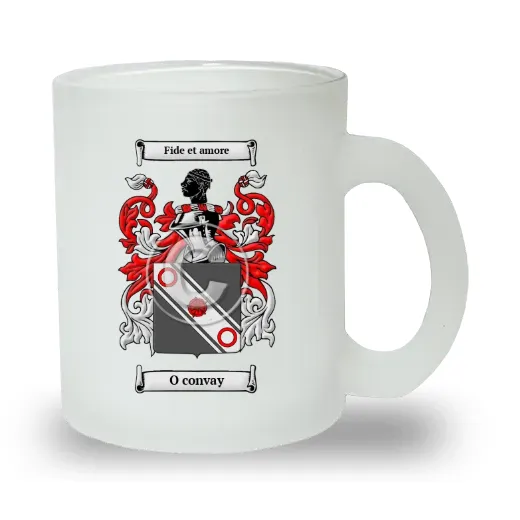 O convay Frosted Glass Mug