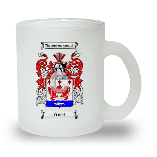 O neil Frosted Glass Mug