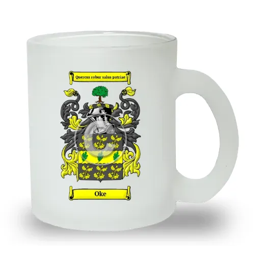 Oke Frosted Glass Mug