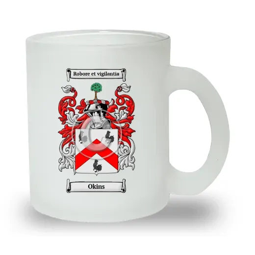 Okins Frosted Glass Mug