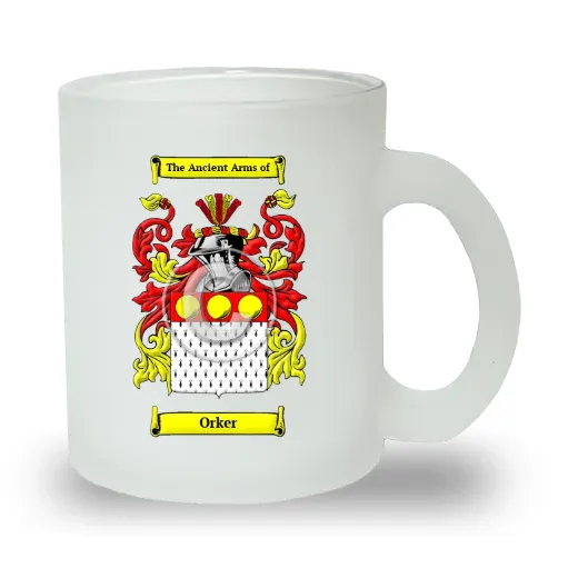 Orker Frosted Glass Mug