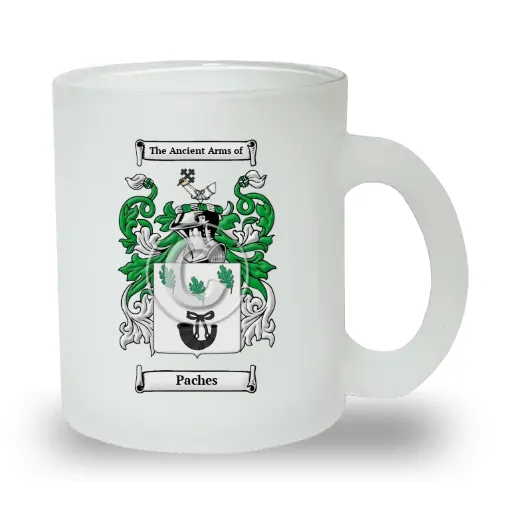 Paches Frosted Glass Mug