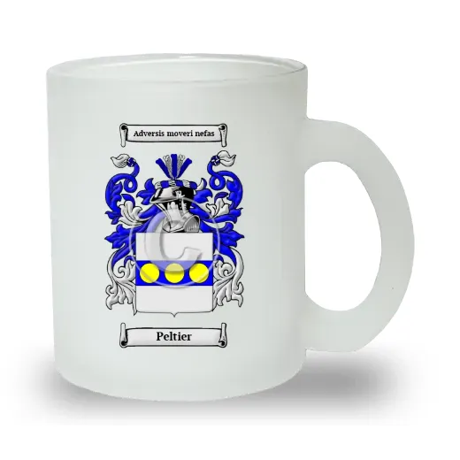 Peltier Frosted Glass Mug