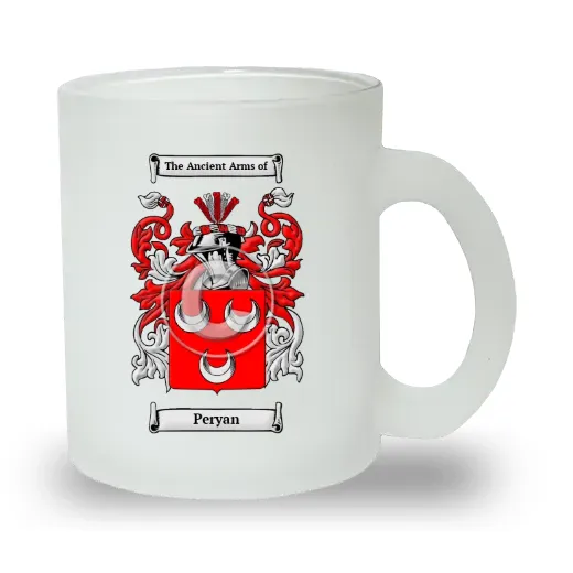Peryan Frosted Glass Mug