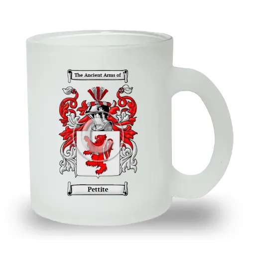 Pettite Frosted Glass Mug