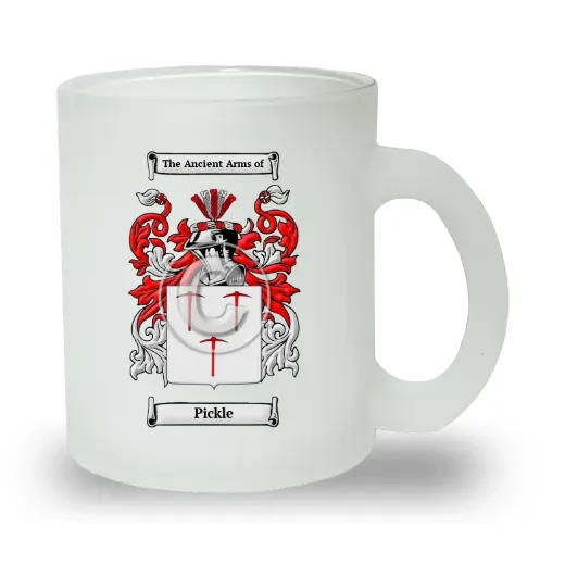 Pickle Frosted Glass Mug