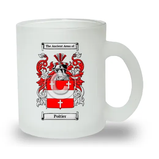 Poitier Frosted Glass Mug