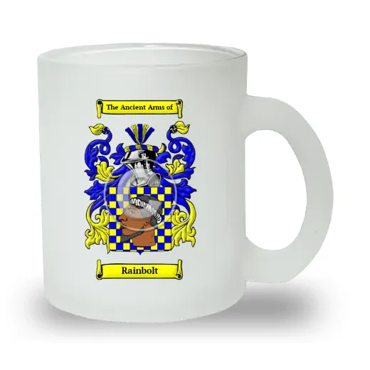 Rainbolt Frosted Glass Mug