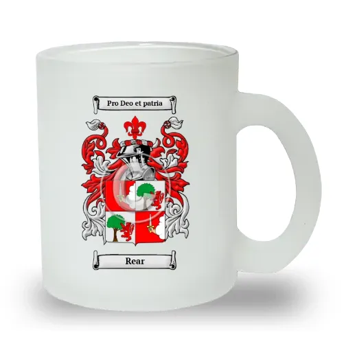 Rear Frosted Glass Mug