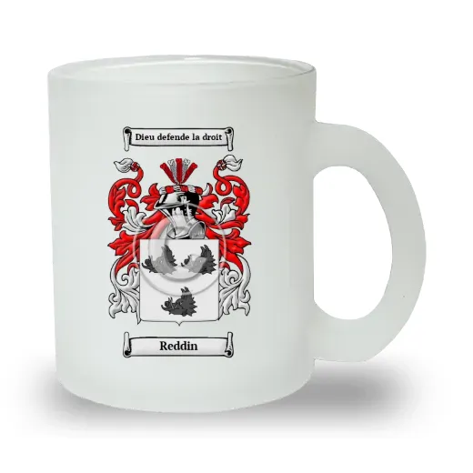Reddin Frosted Glass Mug