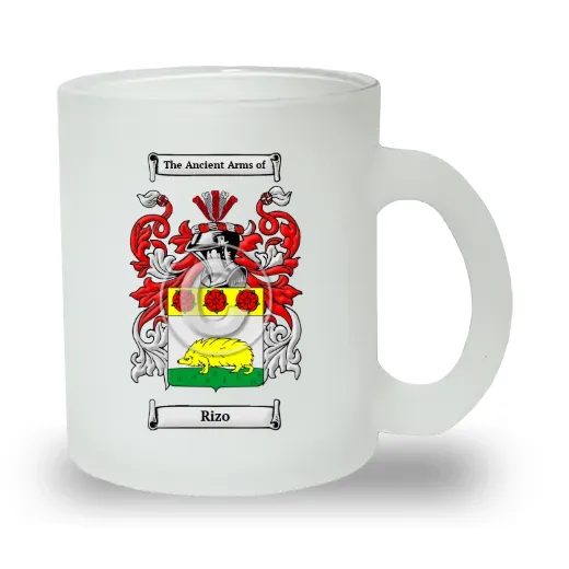 Rizo Frosted Glass Mug