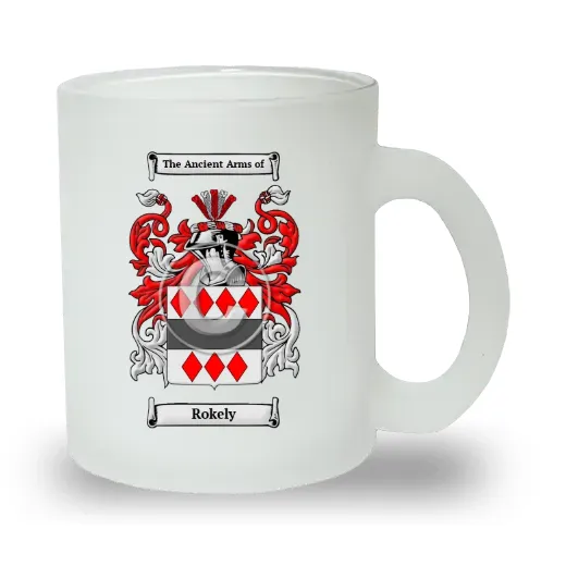 Rokely Frosted Glass Mug