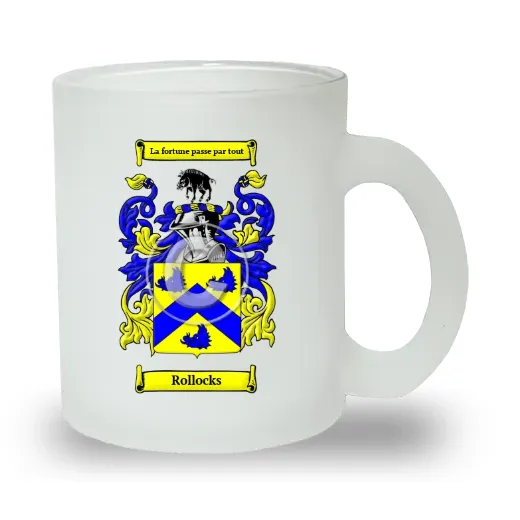 Rollocks Frosted Glass Mug