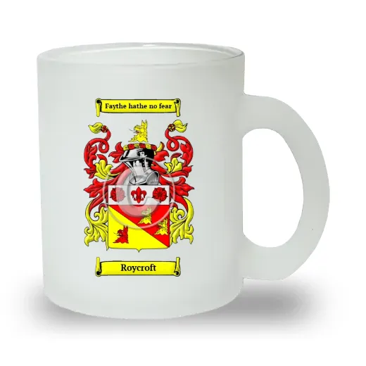 Roycroft Frosted Glass Mug