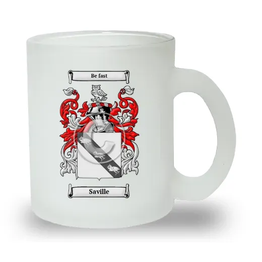 Saville Frosted Glass Mug