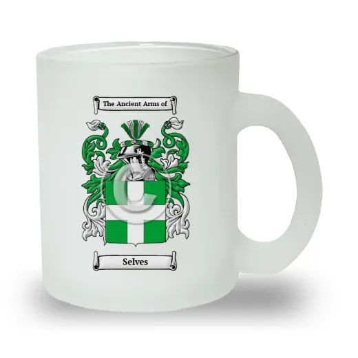 Selves Frosted Glass Mug