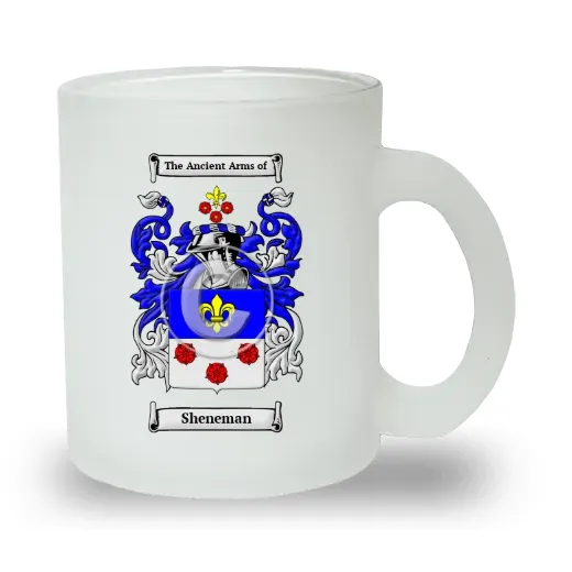 Sheneman Frosted Glass Mug