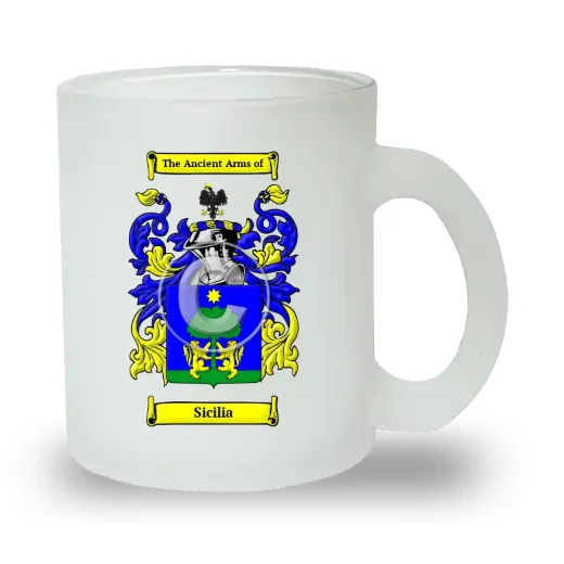 Sicilia Frosted Glass Mug