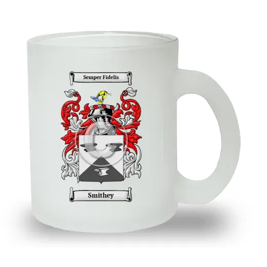 Smithey Frosted Glass Mug