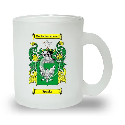 Sparks Frosted Glass Mug