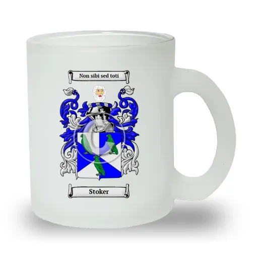 Stoker Frosted Glass Mug