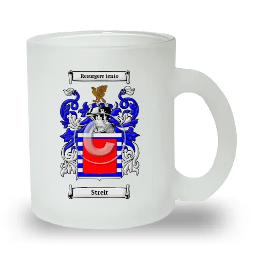 Streit Frosted Glass Mug
