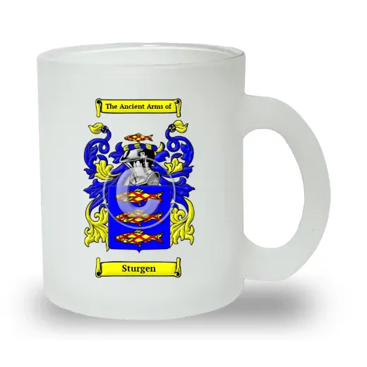Sturgen Frosted Glass Mug